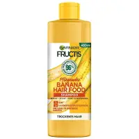 Garnier Shampoo, Pflegende Banana, vegane Formel, für trockenes Haar, Hair Food, Fructis 400 ml