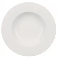 Villeroy & Boch Wonderful World Deep Teller - 24 cm - Milchweiß - Porzellan