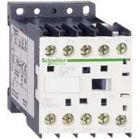 Schneider Electric Kontaktor 2,2kW, 400V AC, 6A ved AC3, 3 polet, 1NO, styrespænding 400V AC