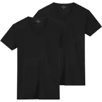 Dstrezzed T-Shirt "T-Shirt Eastwood 2 Pack V-Neck Tee Bamboo Blend 2er Pack" 2