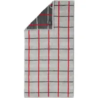 Cawö Duschtuch Noblesse Square Karo Platinum