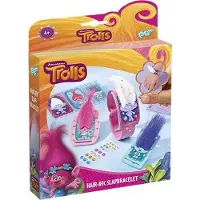 Totum TROLLS Bastelset zum Erstellen von 2 Armbändern BJ770010 für Kinder ab 4 Jahren