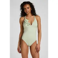 Hunkemoller Badeanzug Tulum Grün