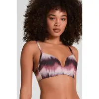 Hunkemoller Gepolstertes Bügelloses Bikini-Oberteil Mauritius Lila
