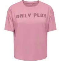 Only Play T-Shirt 'Font' in rosa | Gr.: XL