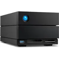 LaCie 2BIG DOCK - 16 TB - 3,93 kg - Desktop - Schwarz