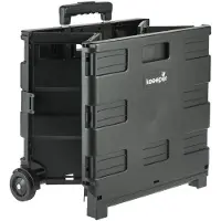 Keeeper Olli, Polypropylen, Transportwagen, Schwarz, 35 kg, 65 l, 2 Rad/Räder