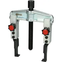 Ks Tools Schnellspann-Universal-Abzieher 2-armig mit extrem schlanken, verlängerten Haken, 2,5t