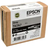 Epson T47A7, Grau, Tinte auf Pigmentbasis, 50 ml, 1 Stück(e)