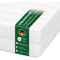 Dreamstar Ergonomische 7-Zonen Kaltschaummatratze | 90 x 200 cm | 21cm | H2 & H3 | Easy Flex