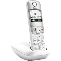 Gigaset A690, Analoges Telefon, Kabelloses Mobilteil, Freisprecheinrichtung, 100 Eintragungen, Anrufer-Identifikation, Weiß