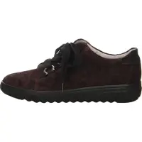 Waldlaufer Komfort Schnürschuhe Sneaker Uni 373439343636 Rot 37 1/2 EU