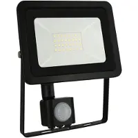 Spectrum LED Fluter Noctis Lux Schwarz IP44 30W 2600lm Warmweiß 3000K mit Bewegungsmelder