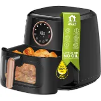 TurboTronic AF200 Digitaler Airfryer - Schwarz