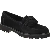 Gabor 55.246 Damenschuhe - elegante Slipper - Halbschuhe schwarz Elegant NEU