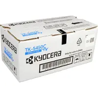 Kyocera Original Toner TK-5450C, bis 3200 Seiten, Einzelpack, cyan