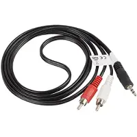 Lanberg CA-MJRC-10CC-0015-BK-Kabel (Mini-Buchse