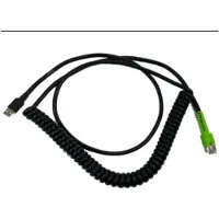 Zebra CBA-UF8-C12ZAR, Ladekabel, Schwarz, 3,65 m, , VC8x
