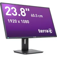 Wortmann AG LCD/LED 2456W PV V4 schwarz USB-C, DP, HDMI GREENLINE PLUS, 60,5 cm (23.8"), 1920 x 1080 Pixel, Full HD, LED, 5 ms, Schwarz
