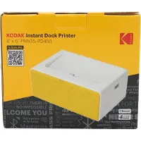 Kodak D460Y, Farbstoffsublimation, 4" x 6" (10x15 cm), Randloser Druck, WLAN, Direktdruck, Weiß