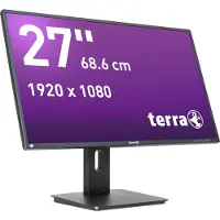 Wortmann AG LCD/LED 2756W PV V4 schwarz GREENLINE PLUS, 68,6 cm (27"), 1920 x 1080 Pixel, Full HD, LCD, 5 ms, Schwarz