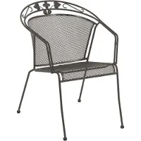 Royal Garden Elegance Stapelstuhl Stahl Iron grey