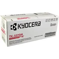 Kyocera Original Toner TK-5370M, 5000 A4 Seiten, inkl. Resttonerbehälter, Einzelpack, magenta