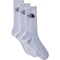The North Face Sportsocken "MULTI SPORT CUSH CREW SOCK 3P" 3 Paar tlg. gezielte Belüftungszonen, 3er-Pack, unifarbenes Design