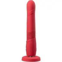 Lovense Gravity - wiederaufladbarer Stoßvibrator (rot)