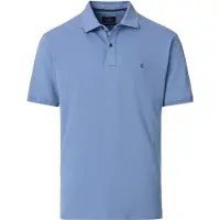 Casa Moda's Casa Moda Polo blau Baumwolle 3 Knöpfe