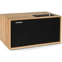Thomson WS502, Heim-Audio-Mikrosystem, Schwarz, Holz, 100 W, 3,5 mm, AC, 230 V