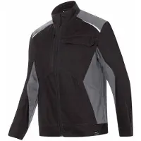 Kübler ICONIQ PRO Jacke schwarz/mittelgrau XXL - 1145 5380-9995-XXL - schwarz/mittelgrau