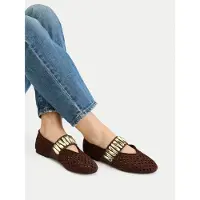 DeeZee Ballerinas CEO-HY8171-1 Braun 40