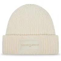 Tommy Hilfiger Mütze Script AW0AW17909 Creme