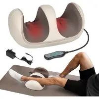 Rebel RBA-6006 Shiatsu-Fuß- und Wadenmassagegerät, mit Heizfunktion und Fernbedienung