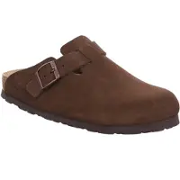 Rohde Clog "Alba" Leder Mules, Hausschuh mit leichter Laufsohle in Weite G (weit)