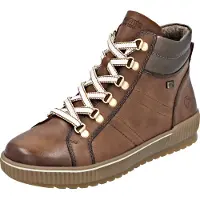 Remonte Rock – Hohe Sneaker aus Leder Braun | Gr.: 36