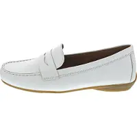 Gabor Slipper & Mokassin 4.200, Glattleder, Weiß, Damen