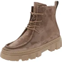 Paul green Damen Schnürboots Braun Rauleder Größe: 38,5