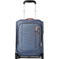 American Tourister Trolley Cloudrider Upright Underseater TSA Stone Blue blaugrau 40cm