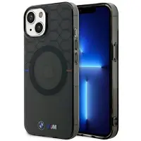 BMW Etui BMHMP14MHGPK iPhone 14 Plus 6.7" szary/grey Pattern MagSafe