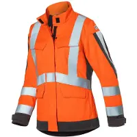 Kübler PROTECTIQ HIGH VIS Damenjacke arc2 PSA 3 warnorange/anthrazit 44 - 1494 8420-3797-44 - warnorange/anthrazit