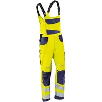 Kübler REFLECTIQ Latzhose PSA 2 warngelb/dunkelblau 24 - 3207 8340-3448-24 - warngelb/dunkelblau