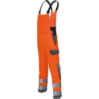 Kübler PROTECTIQ HIGH VIS Latzhose arc1 PSA 3 warnorange/anthrazit 29 - 3393 8345-3797-29 - warnorange/anthrazit