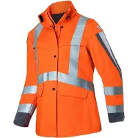 Kübler PROTECTIQ HIGH VIS Damen Wetterjacke ARC2 PSA 3 warnorange/anthrazit XL - 1495 8430-3797-XL - warnorange/anthrazit