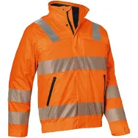 Kübler Wetterblouson REFLECTIQ PSA 2 warnorange Form 1977 Grösse L