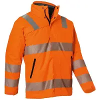 Kübler Wetterparka REFLECTIQ PSA 2 warnorange Form 1975 Grösse 4XL