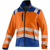 Kübler unisex Warnjacke REFLECTIQ orange, kornblau Grösse 2XL