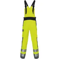 Kübler Latzhose PROTECTIQ HIGH VIS ARC2 PSA 3 warngelb/anthrazit Form 3394 Größe 98