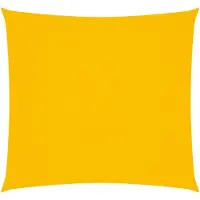 vidaXL Sonnensegel Oxford-Gewebe Quadratisch 2x2 m Gelb